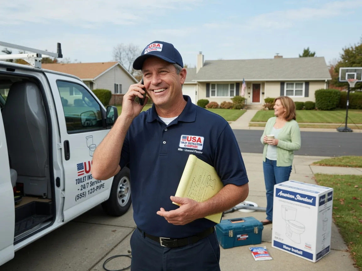 Toilet Installation Mentcle, PA FAQs
